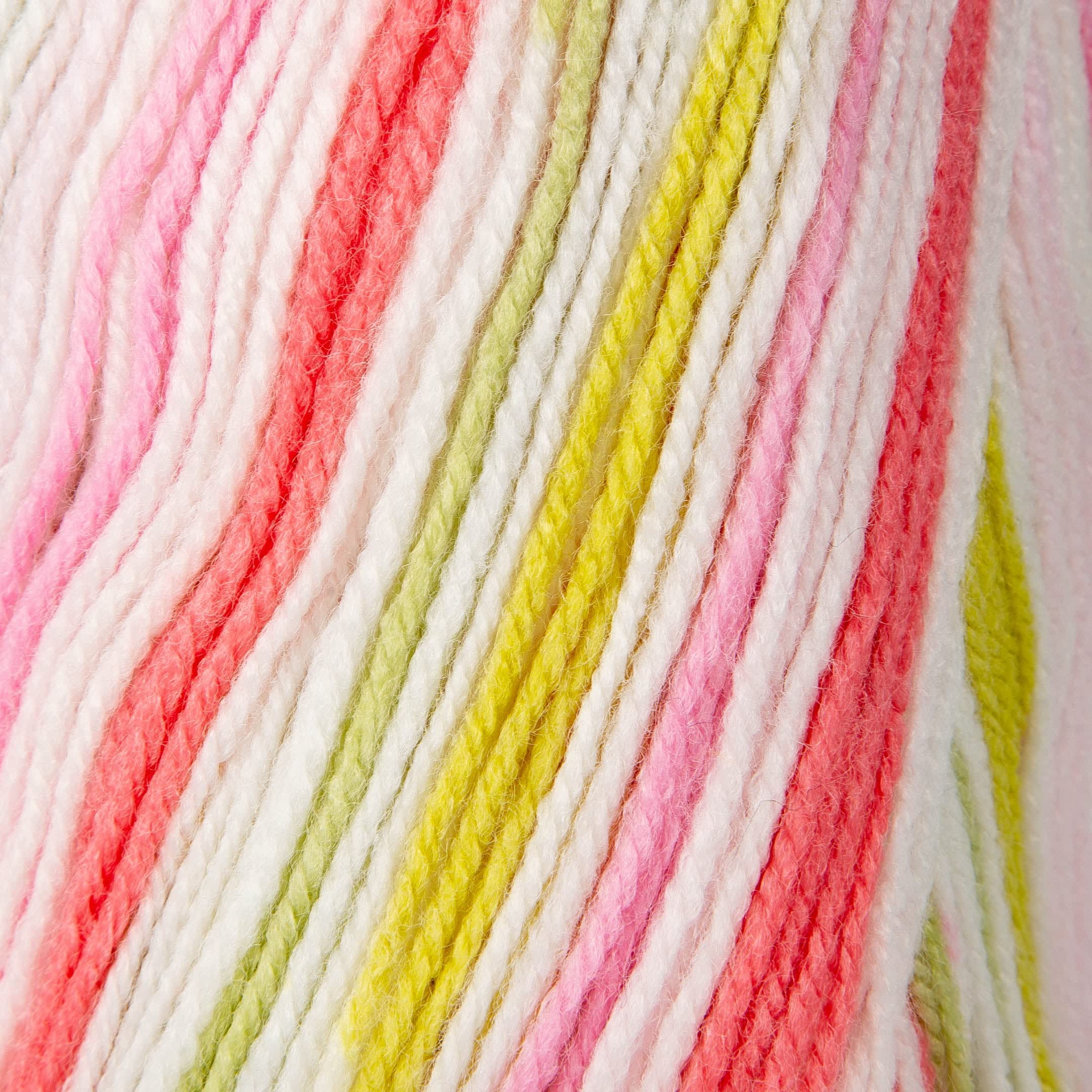 Sensy Candy Yarn - 3.5 oz, 251 Yards Multicolor Crochet & Knitting Yarn - Light Weight (Gauge 3) Craft Yarn for Scarves, Hats & DIY Projects (5117)