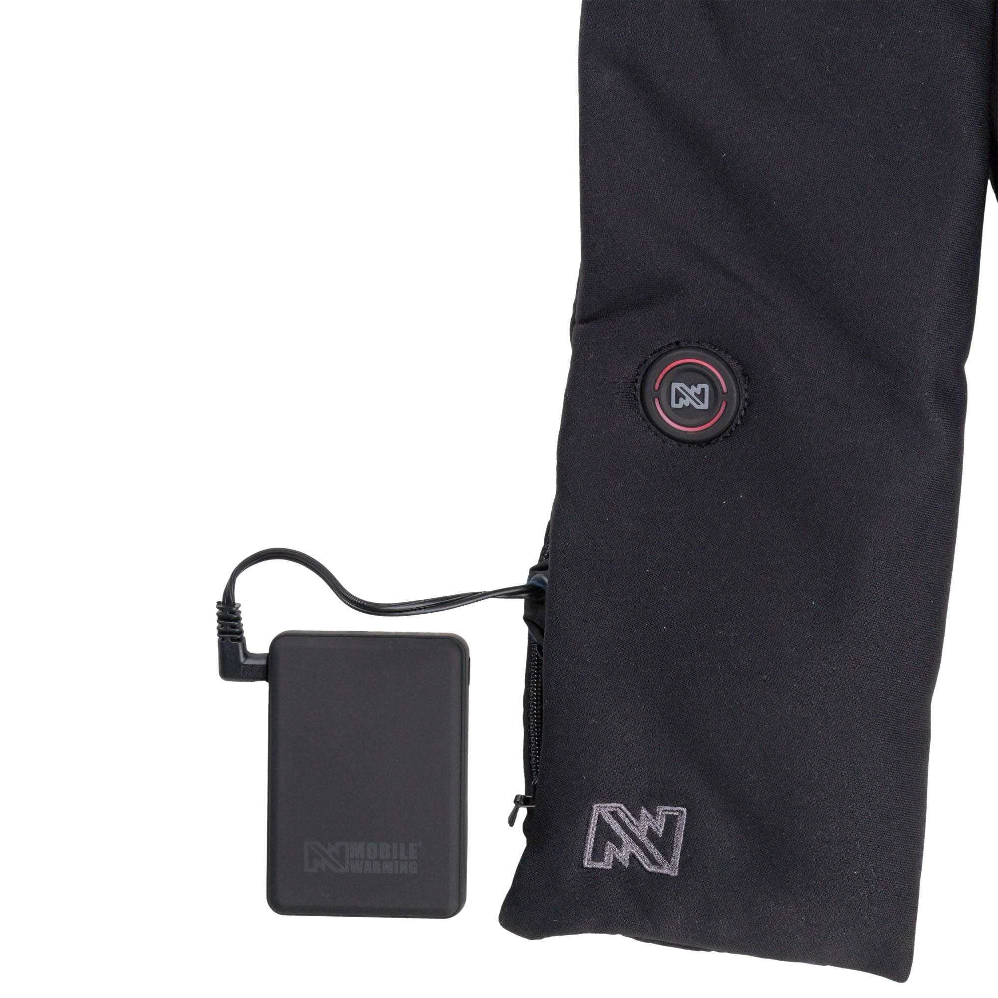 Unisex Heated Scarf - 7.4V Electric Warming Scarf for Winter, Black One Size - Perfect for Outdoor Activities, Commuting & Cold Weather Comfort