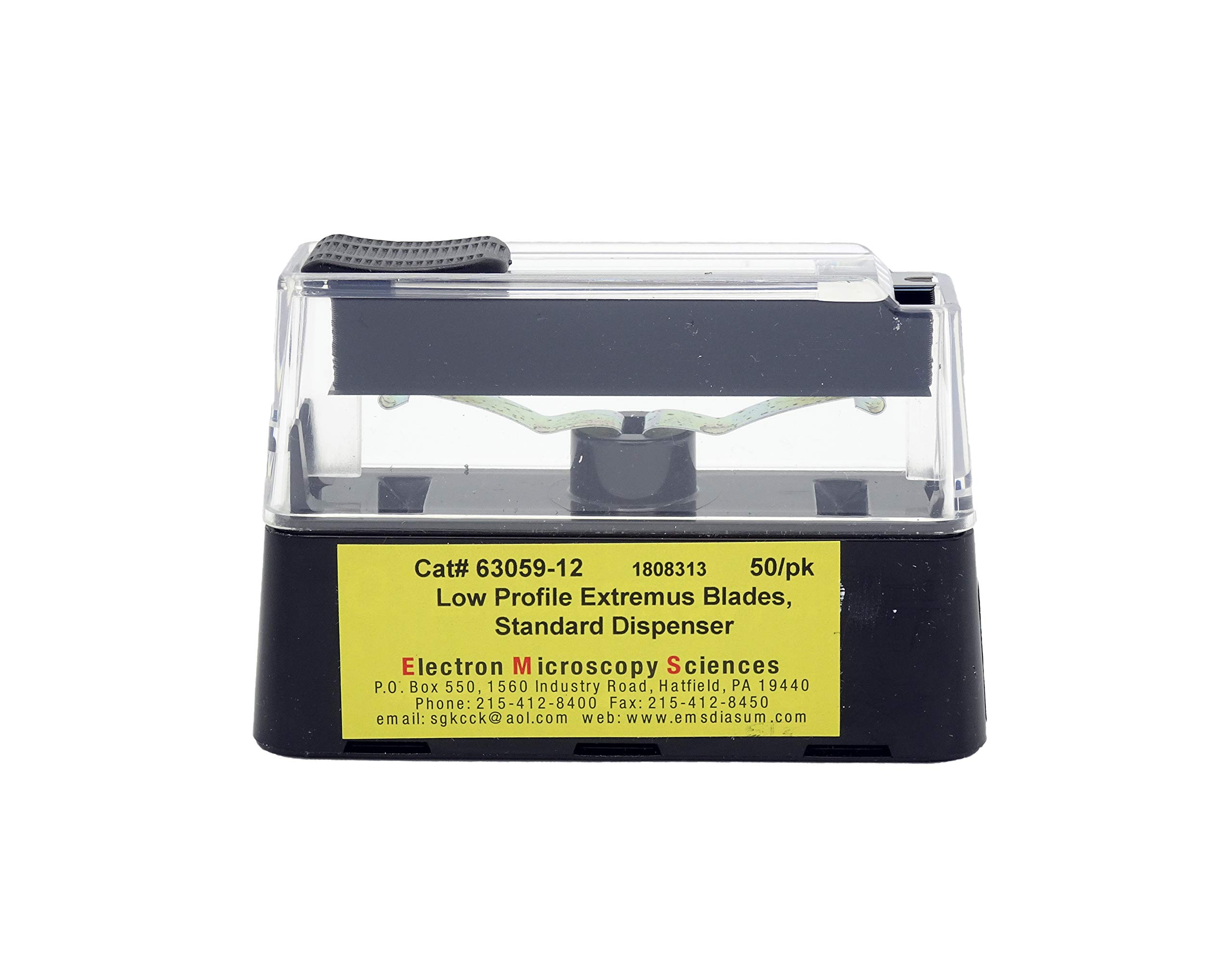 Low Profile Extremus Blades - Standard Dispenser Pack of 50 | Premium Utility Knife Blades for Crafting, Packaging & DIY Projects
