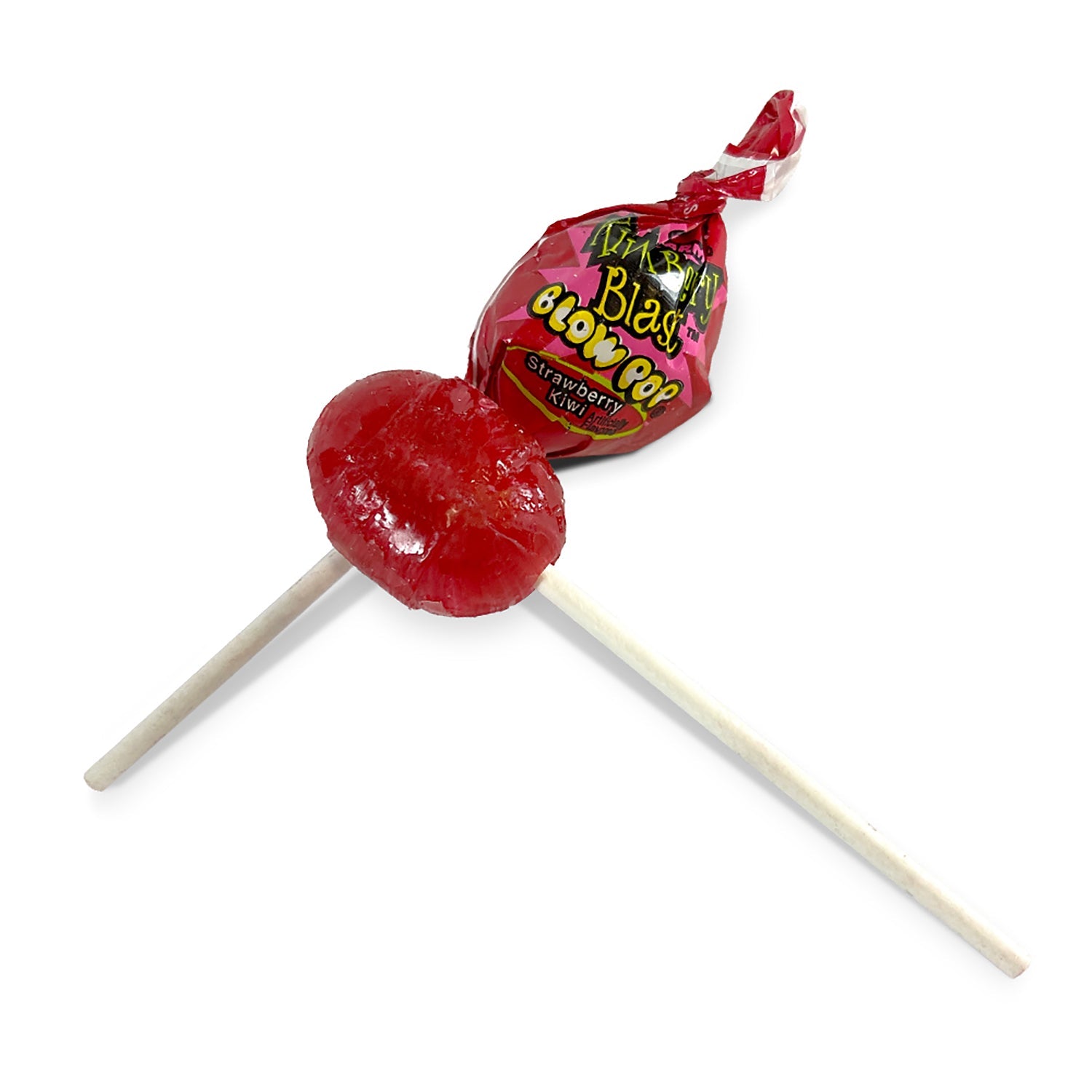 Charms Blow Pop Kiwi Berry Blast Lollipops - 48 Count Bulk Box | Perfect for Halloween Candy, Party Favors & Office Treats