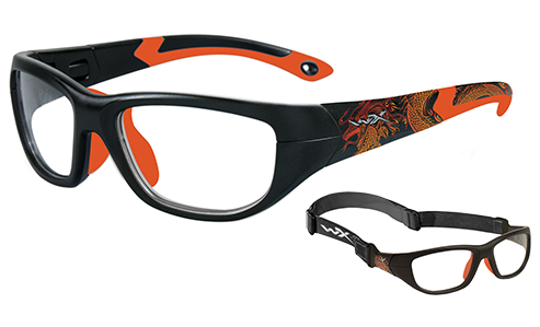 Matte Black Sonic Dragon Orange