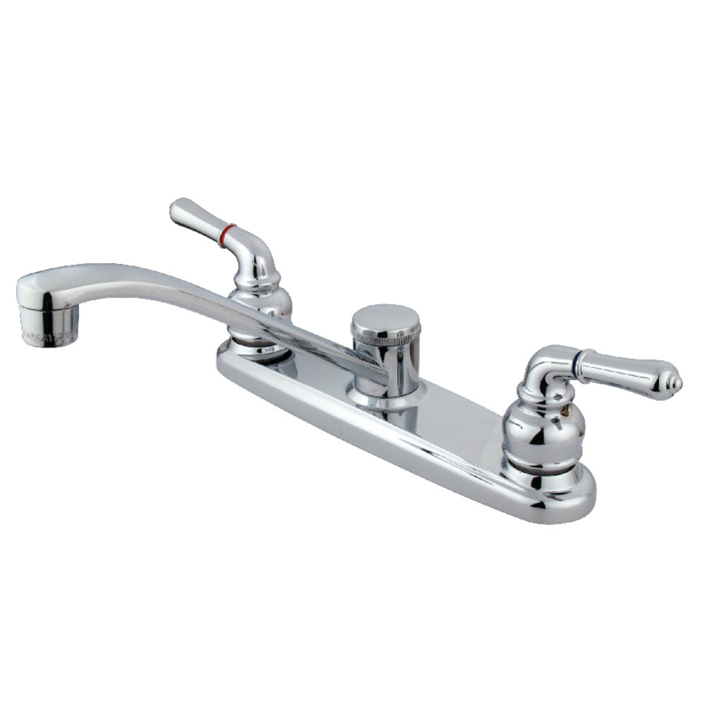 Kingston Brass KB271 Magellan 8 Inch Centerset Kitchen Faucet