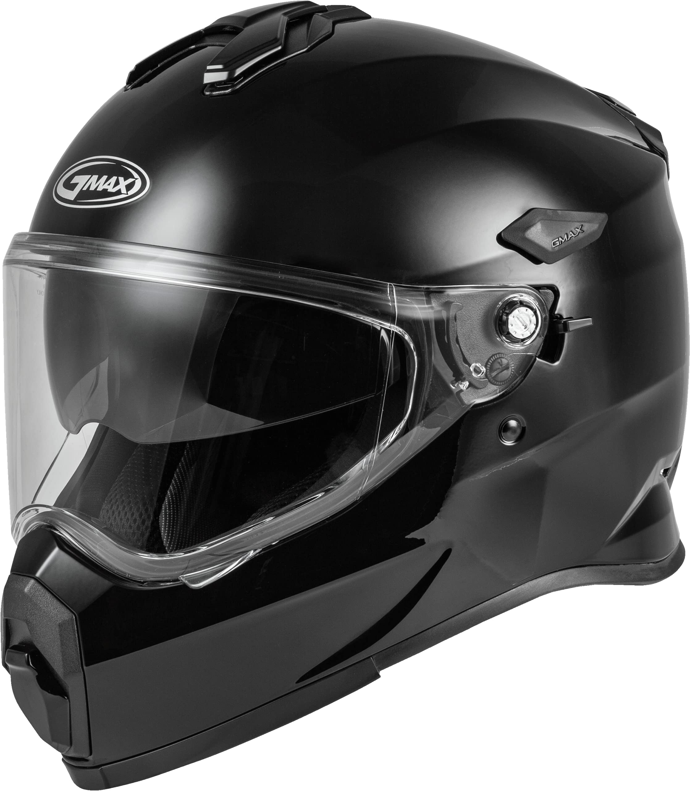 GMAX AT-21 Adventure Street Motorcycle Helmet for Adults - DOT Certified Full Face Helmet with Sun Visor & Ventilation for Urban Commuting & Long Distance Riding