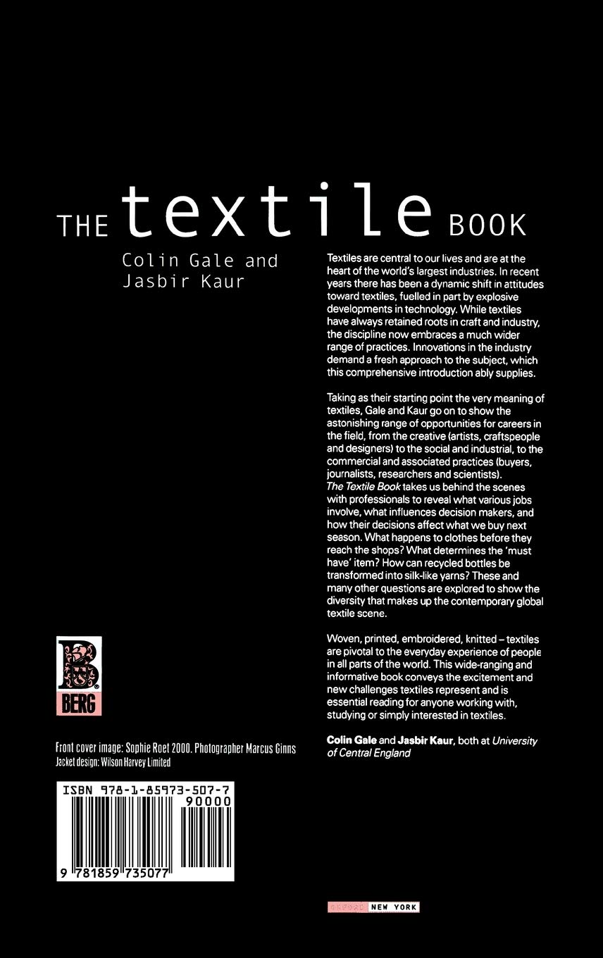 The Textile Book: Comprehensive Guide to Fabrics, Materials & Sewing Techniques | Perfect for DIY Projects, Fashion Design & Home Decor