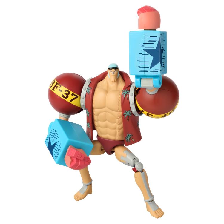 One Piece Anime Franky Action Figure - Collectible PVC Statue for Anime Fans | Perfect for Display, Gifts, and Cosplay Inspiration