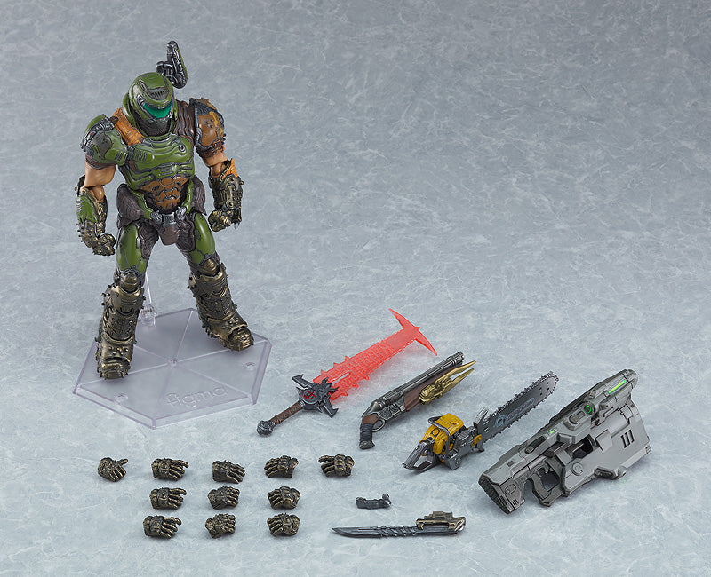 Figma #SP 140 Doom Slayer Doom Eternal Action Figure - Collectible Gaming Merchandise for Fans & Display