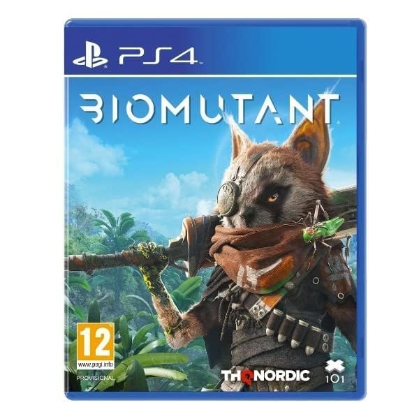 Biomutant PS4 Game - Action RPG Adventure for PlayStation 4 - Explore Open World & Customize Mutant Hero | Perfect for Fantasy & Sci-Fi Gamers