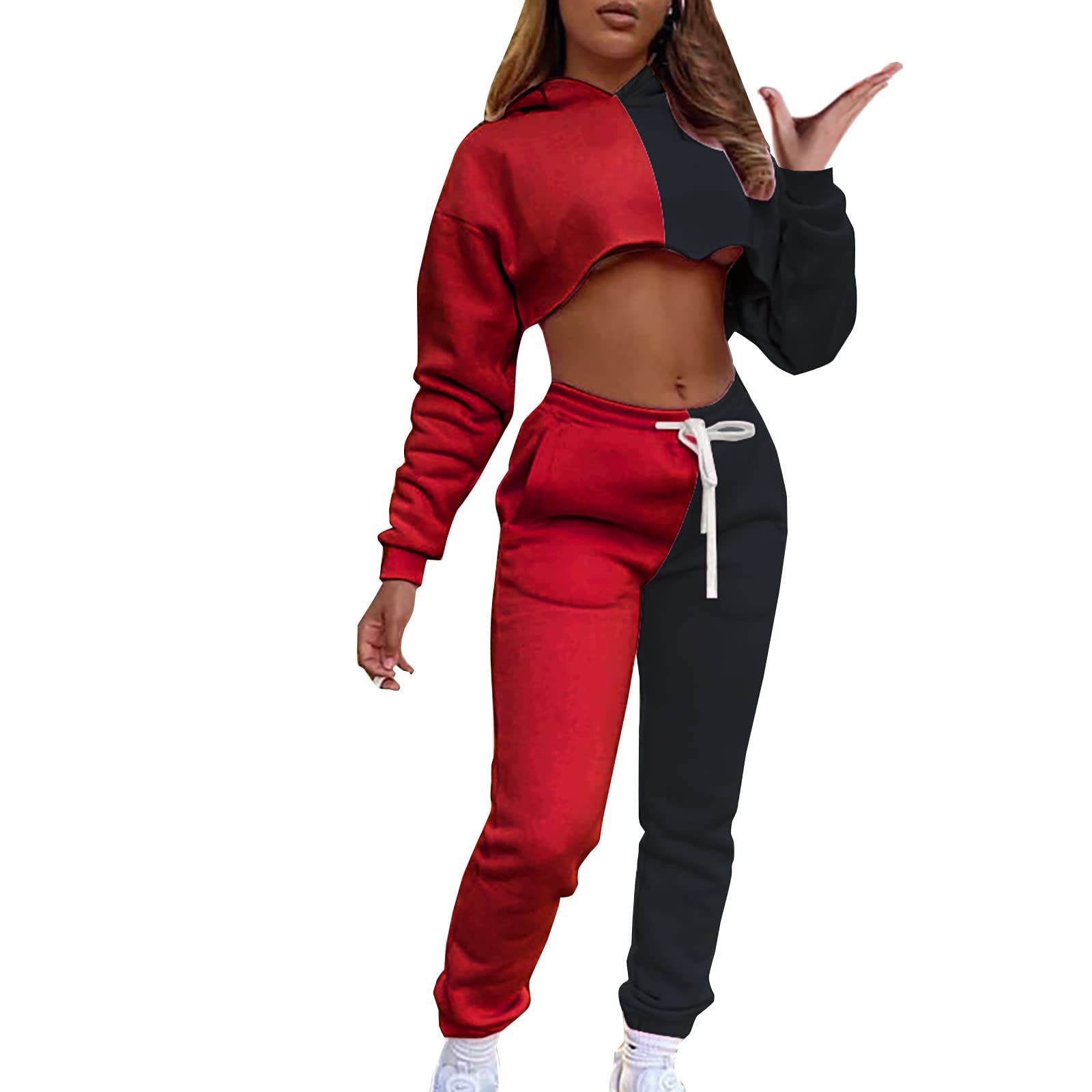 Sexy Summer Women's Two Piece Outfit - Off Shoulder Drawstring Crop Top and Skirt Set | Casual Outfits for Women | Perfect for Beach Vacation, Date Night & Summer Parties