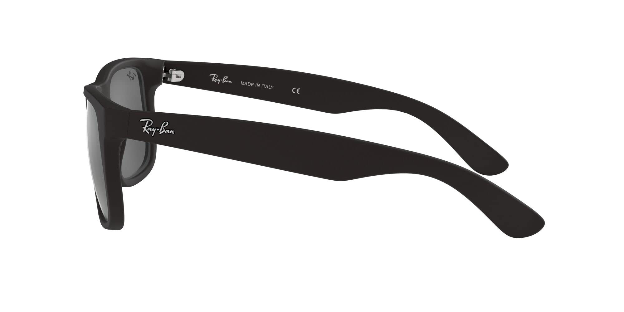 Ray-Ban RB4165 Justin Rectangular Sunglasses - Classic Polarized UV Protection for Men & Women | Perfect for Driving, Beach & Outdoor Activities