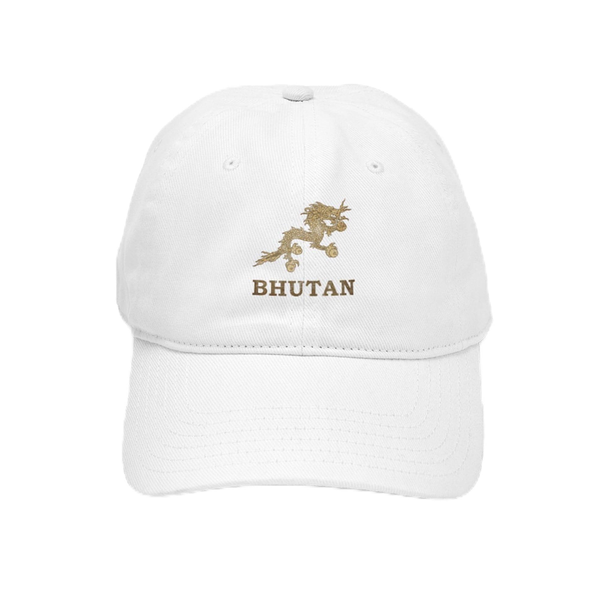 Vintage Bhutan Baseball Cap - Adjustable for Outdoor & Travel