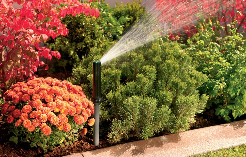 Orbit Titan 55045 Gear Drive Sprinkler Head - 15-30 ft Adjustable Coverage, Durable Shrub Watering System (Pack of 12) - Perfect for Lawn, Garden & Landscape Irrigation