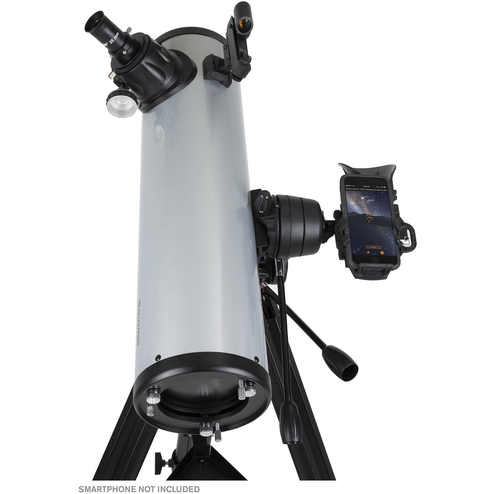 StarSense Explorer DX 130AZ Smartphone App-Enabled Newtonian Reflector Telescope for Astronomy Beginners - Stargazing, Moon Observation & Astrophotography for Kids & Adults