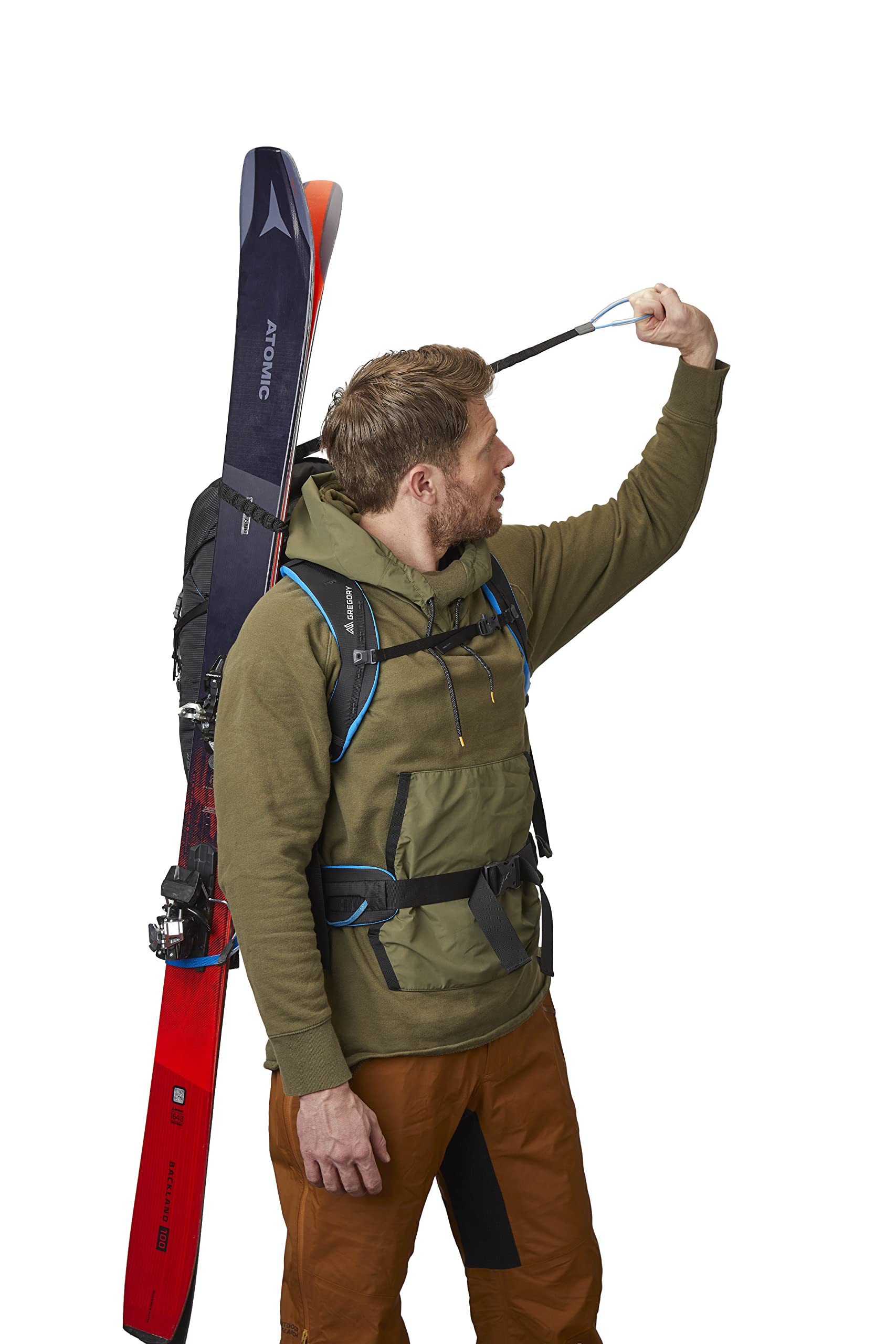 Gregory Mountain Products Targhee 35L Backpack for Alpine Skiing & Hiking - Durable Water-Resistant Daypack for Outdoor Adventures