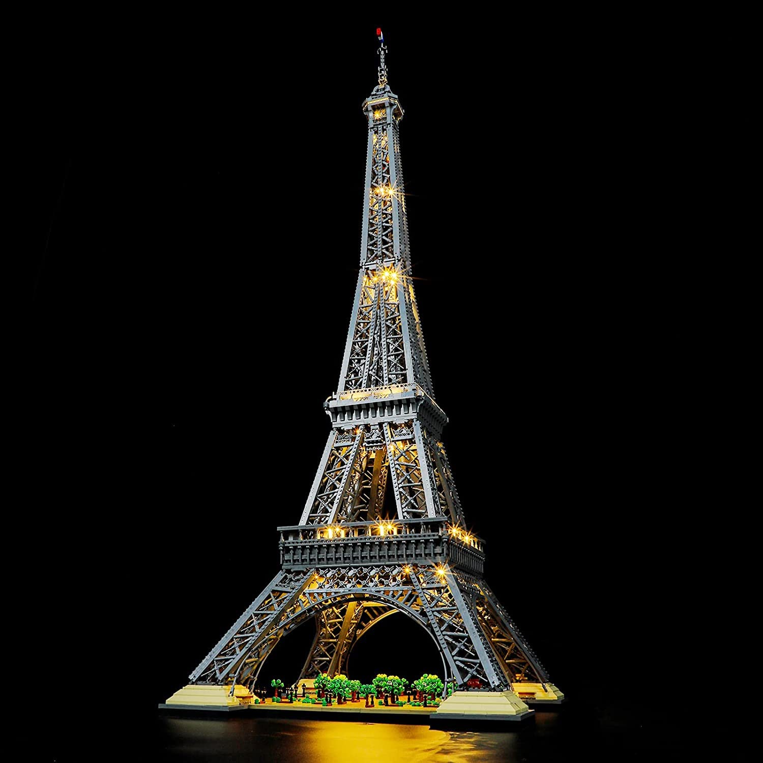 GEAMENT LED Light Kit for Lego Eiffel Tower 10307 - Compatible with Lego Icons Set (Building Blocks Not Included) - Perfect for Home Decoration, Gift Giving, and Model Lighting
