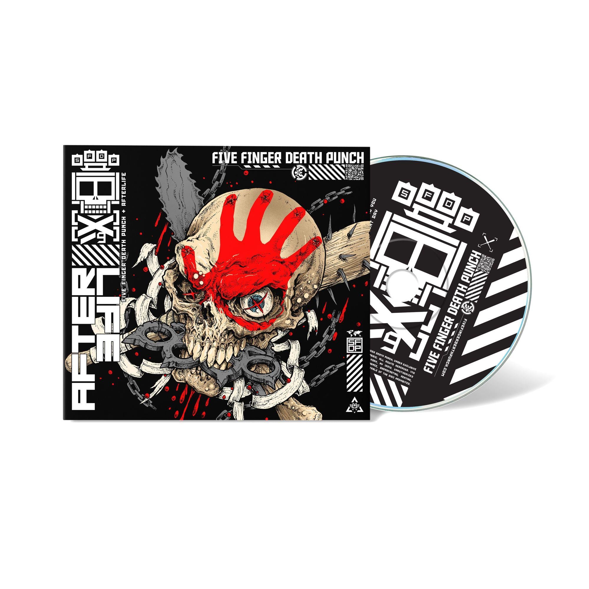 Five Finger Death Punch - Afterlife CD | Official Album | Rock & Metal Music | Perfect for Home, Car, and Gym Playback