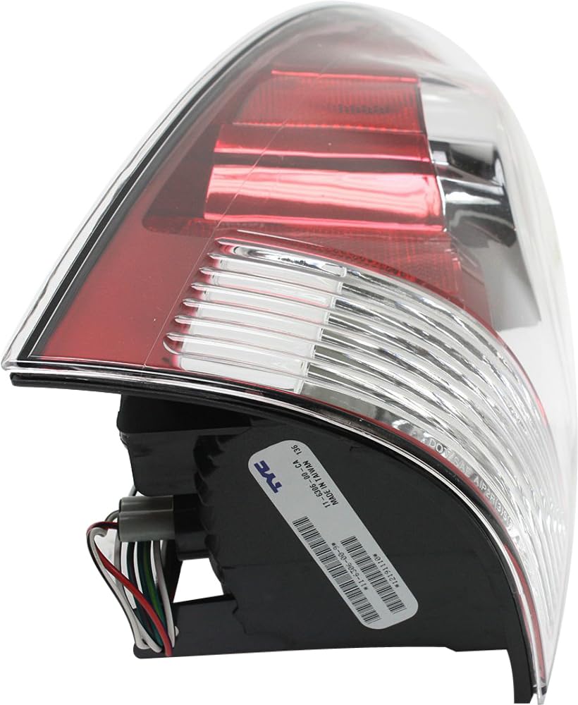 BAP For Toyota Tacoma 2009-2015 Left Hand Tail Lamp Assembly - LED Clear Lens Replacement Part (CAPA Certified) | Perfect for Off-Roading, Camping & Night Driving
