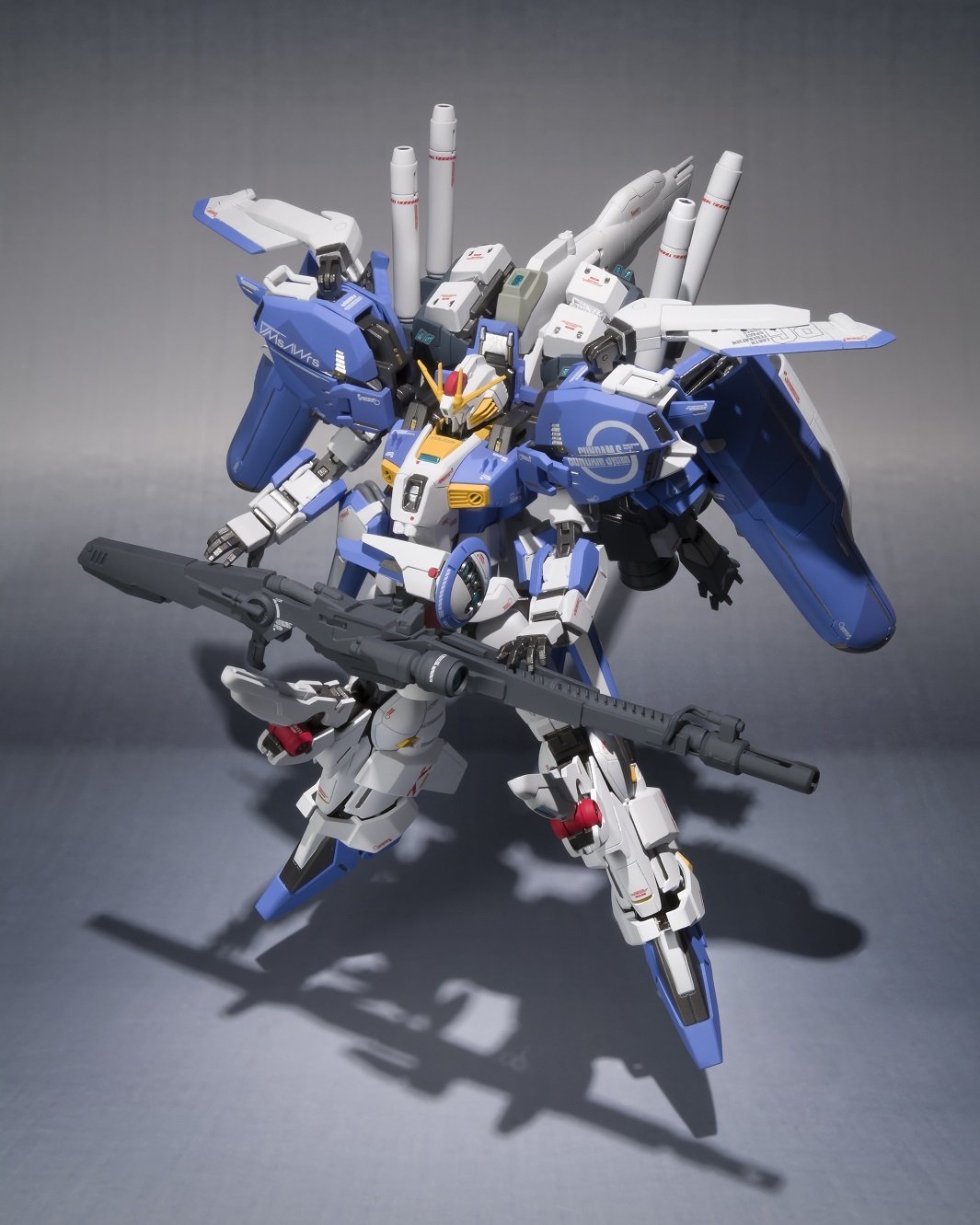 Bandai Metal Robot Spirits Gundam ZZ EX S MSA-0011 Action Figure - Premium Collectible Model for Anime Fans & Gundam Enthusiasts - Perfect for Display, Gift Giving & Anime Collections