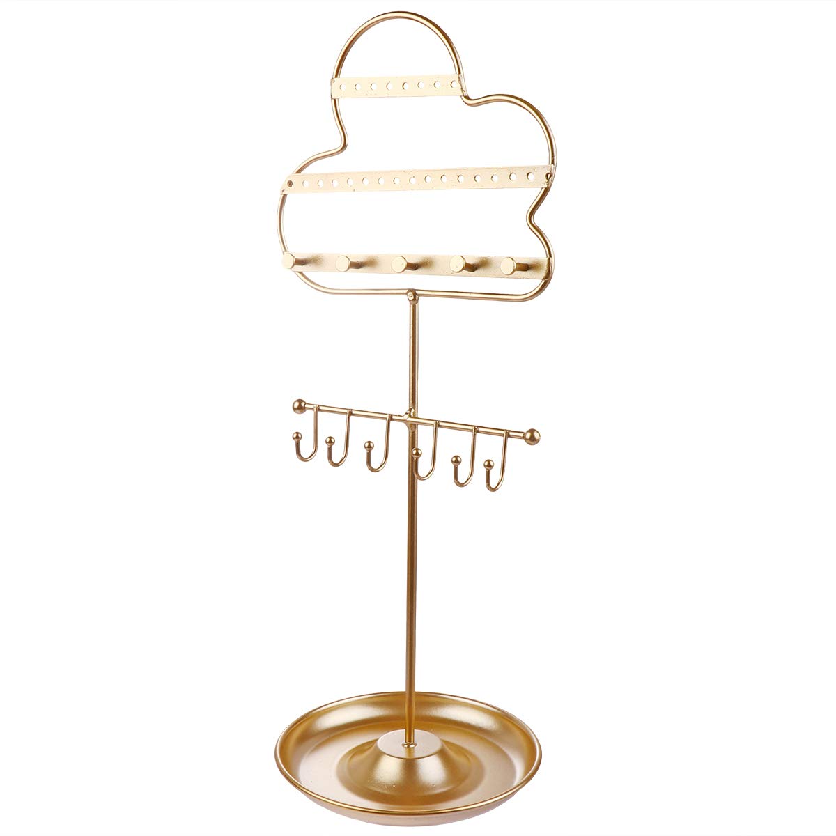 Stylish Jewelry Display Stand - Necklace Holder & Organizer for Women, Men's Bump Cap Jewelry Rack, Travel-Friendly Hanging Pendant & Ring Organizer - Perfect for Boutique Displays, Home Decor & Travel Storage