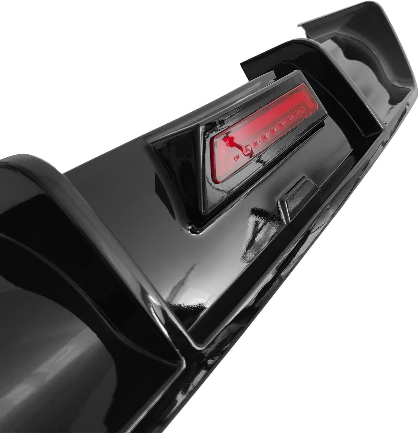 2018-2024 Toyota Camry SE XSE Rear Diffuser Lip Spoiler - PP Material Black Rear Bumper Diffuser for Enhanced Aerodynamics & Sporty Look - Perfect for Street Racing & Car Shows