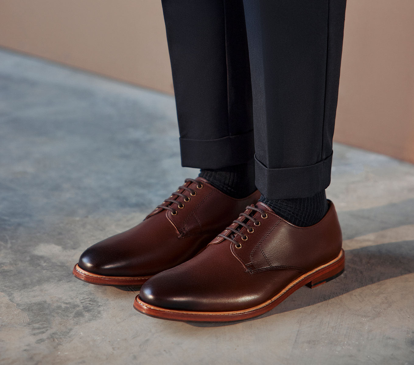 Premium Derby Leather Shoes for Men - Classic Formal & Business Dress Shoes - Comfortable & Stylish for Office, Weddings & Special Occasions