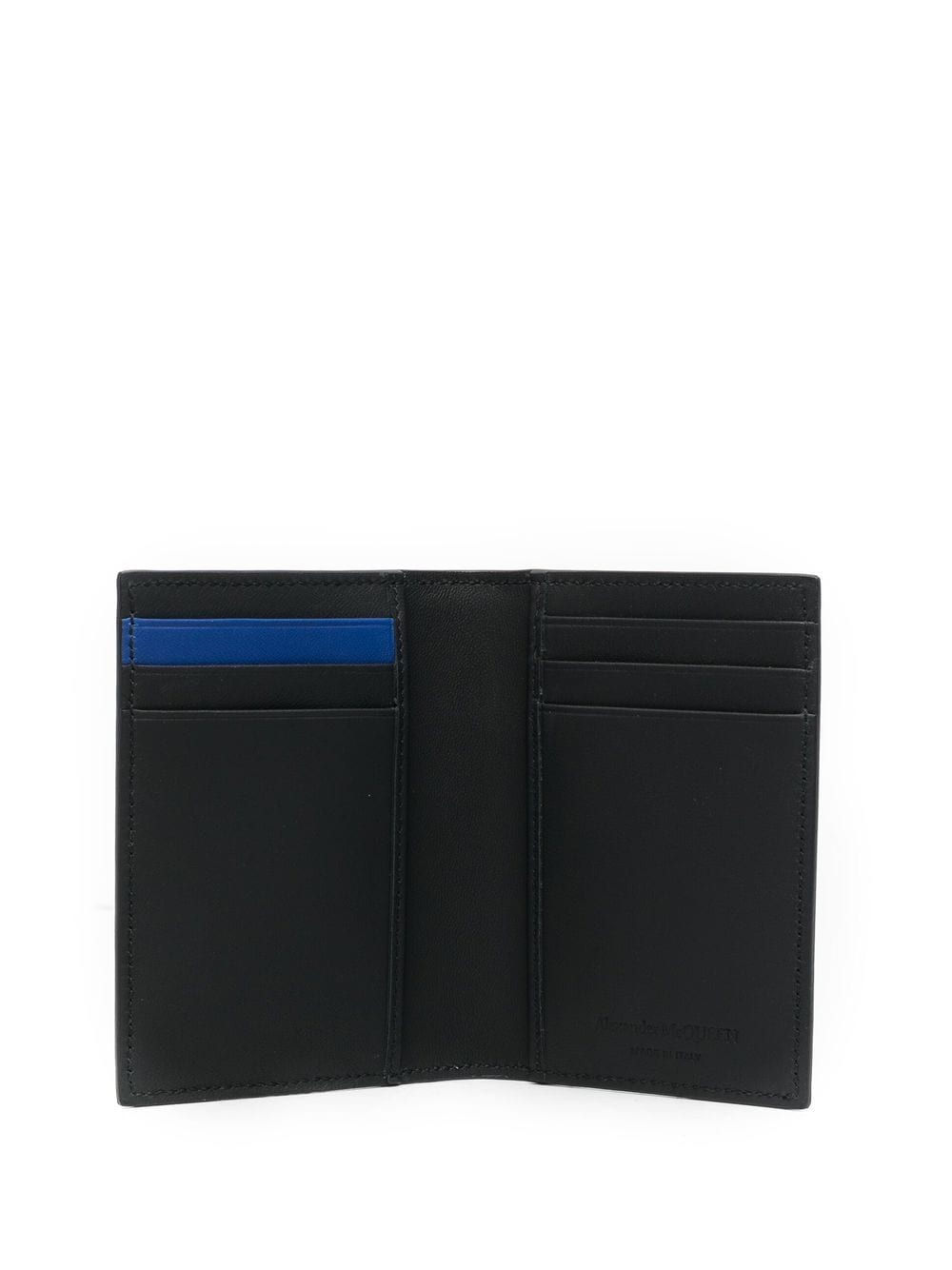 Alexander McQueen Black Leather Wallets for Men & Women | Luxury Designer Wallets for Everyday Use & Special Occasions