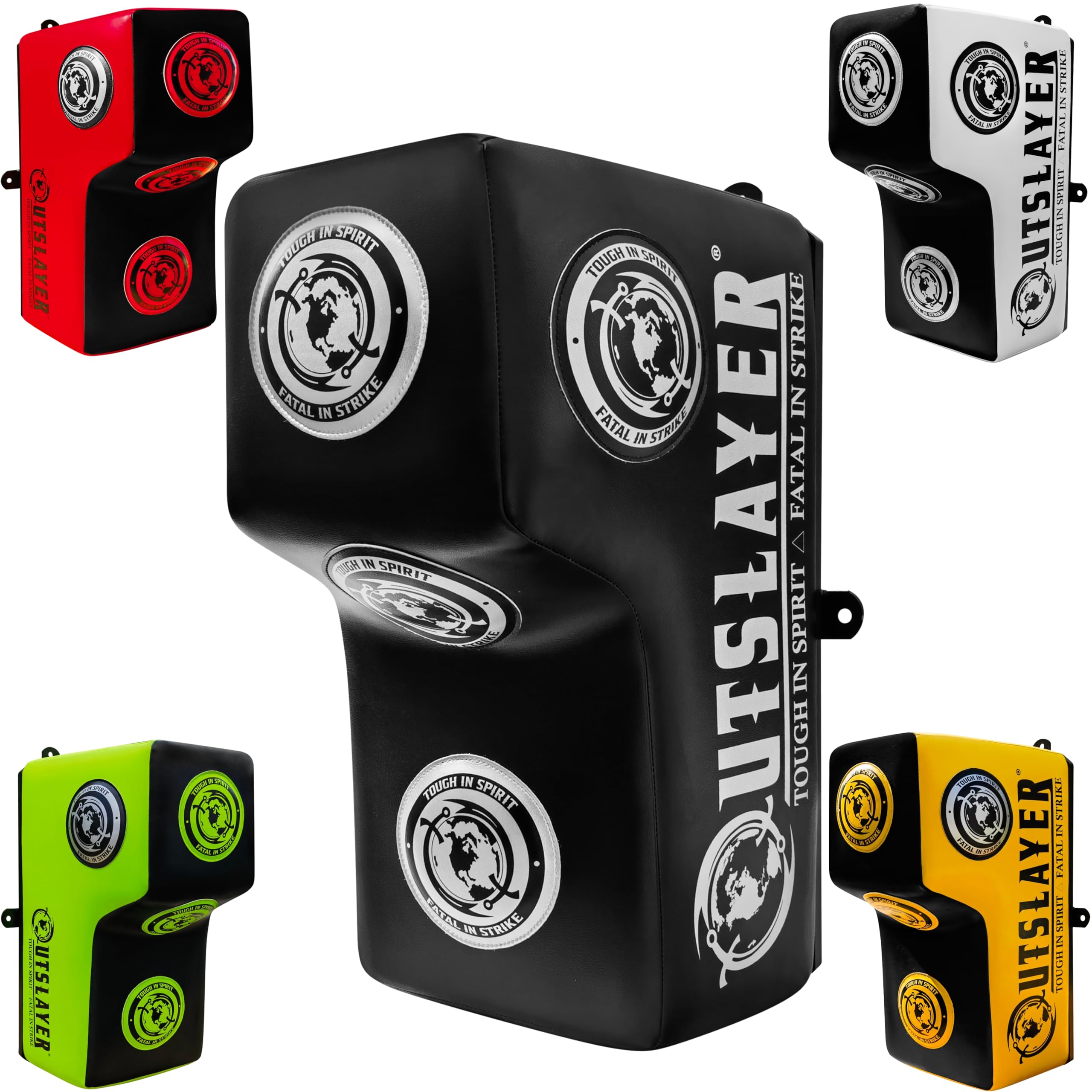 Wall Mount Punching Bag - Space-Saving Boxing Training Equipment for Hooks, Uppercuts & Straight Combos - High Density Foam Wall Mounted Uppercut Bag - Perfect for Home Gyms, Small Spaces & Boxing Training
