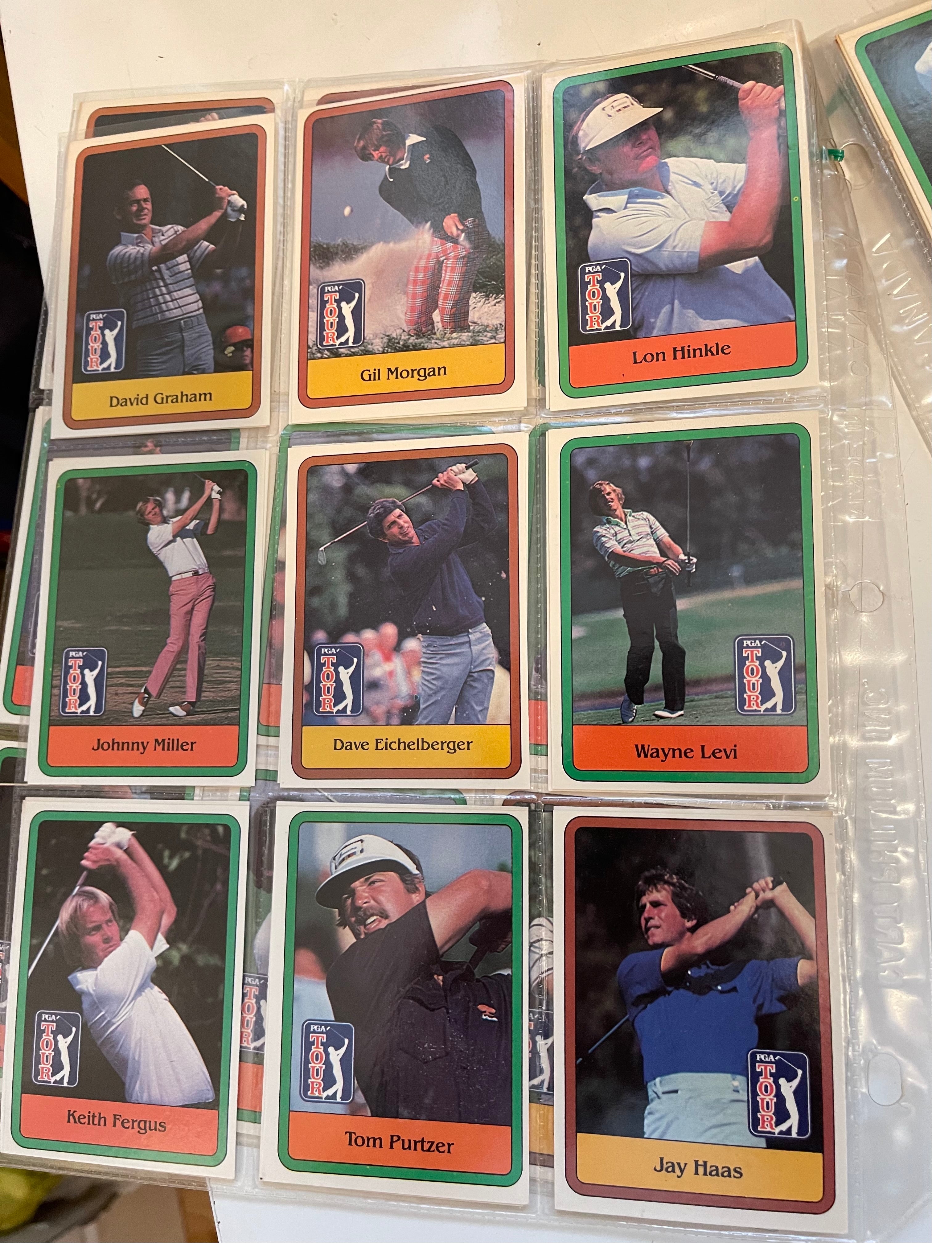 **1981 PGA Golf First Series Complete High-Grade Rare Trading Cards Set - Perfect for Collectors, Display, and Sports Memorabilia Enthusiasts**