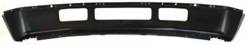 Black Steel Front Bumper for Ford Excursion F-250 SD F-350 SD | Heavy Duty Replacement Bumper | Off-Road & Towing Protection | FO1002393