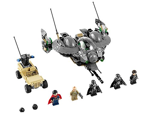 LEGO Superheroes Superman Battle of Smallville 76003 Building Blocks Toy Set for Kids - Creative Play, Collectible Display & Superhero Action Scenes