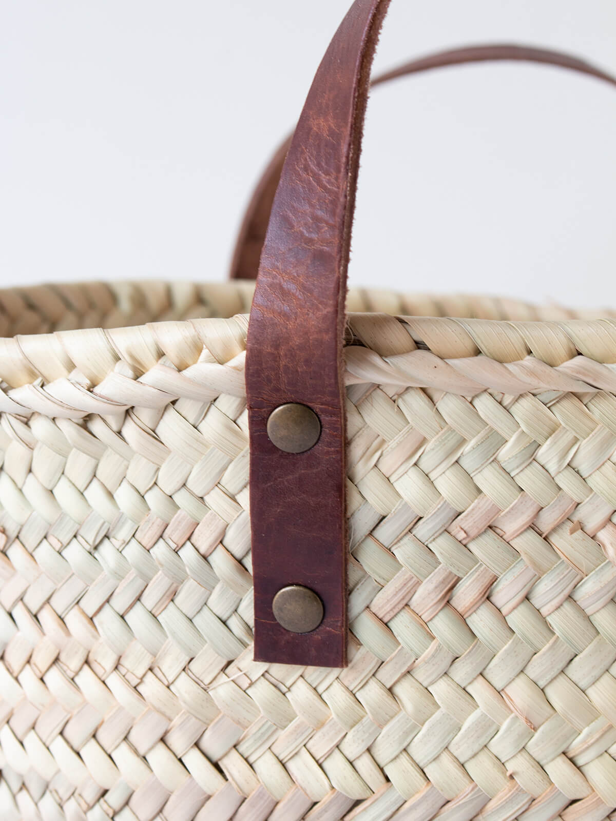Mini Valencia Basket Bag - Handmade Woven Straw Tote for Women - Perfect for Beach, Picnic, and Summer Outfits