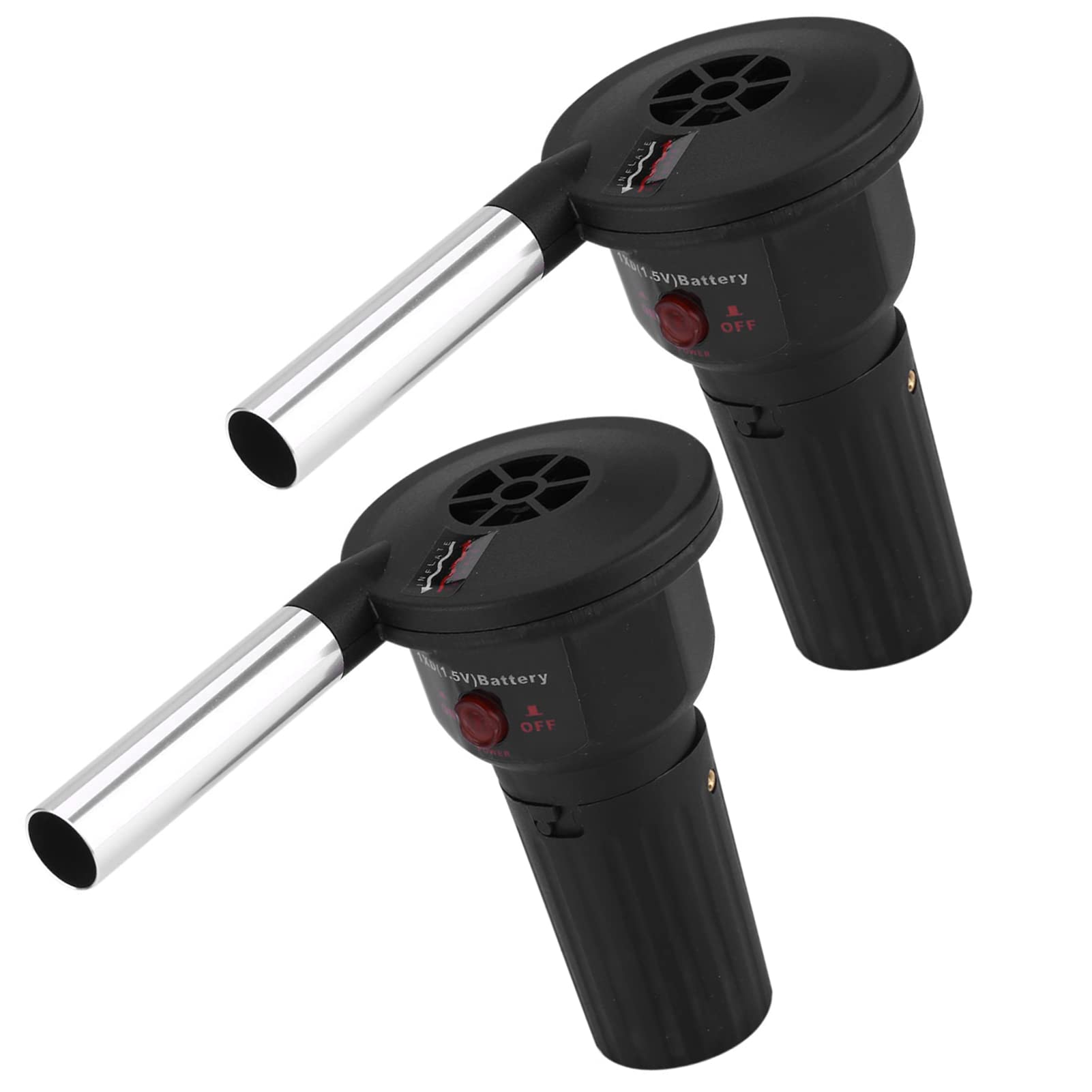 Portable Battery Powered BBQ Fan - Electric Grill Blower & Fire Starter for Charcoal Grills, Outdoor Camping, Picnics & Backyard Barbecues | Perfect for Faster Ignition & Even Heat Distribution