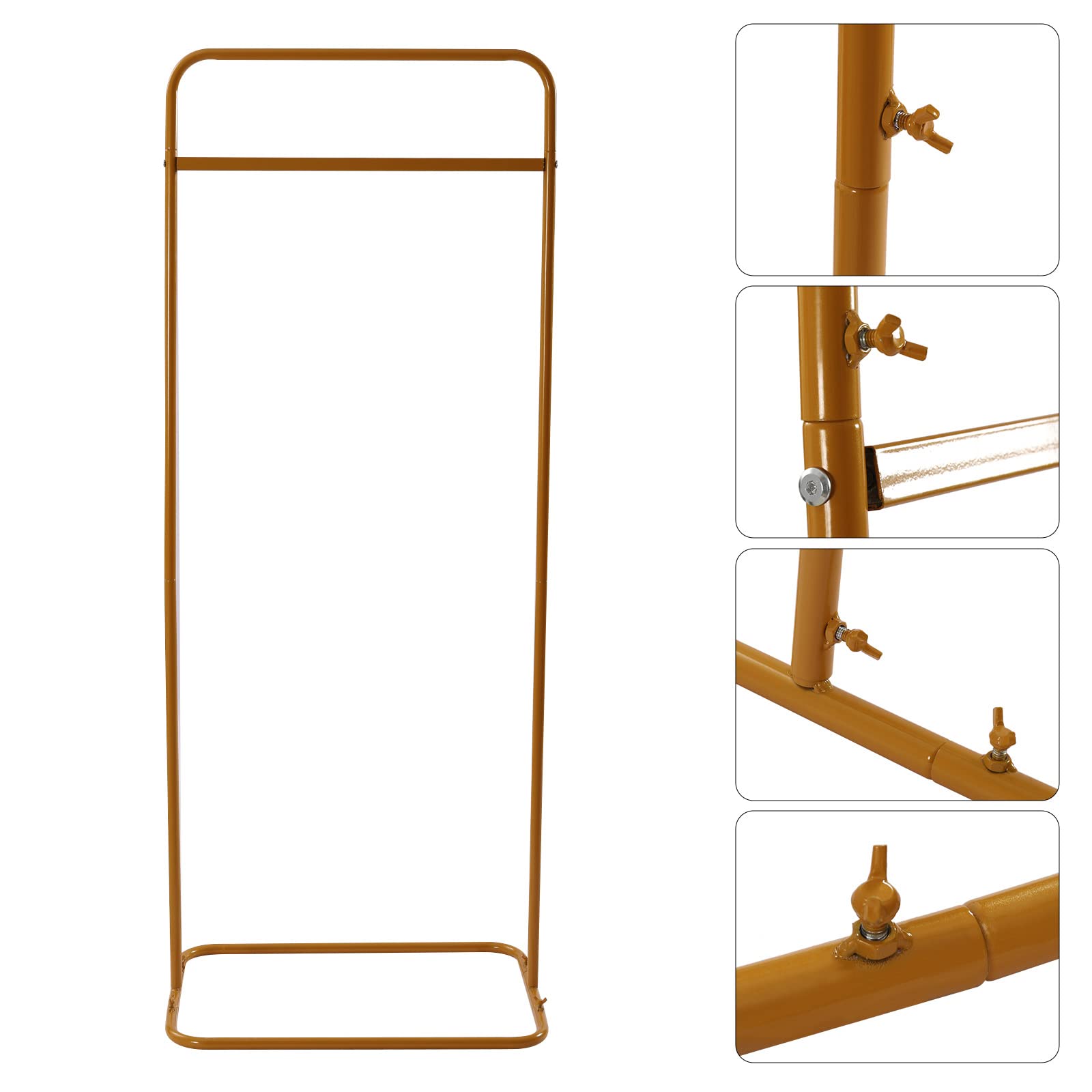 4.9Ft Gold Wedding Sign Stand - Welcome Sign Frame, Seating Chart & Guest List Directory with Geometric Design | Floral Ceremony & Reception Decor for Weddings, Parties & Special Events