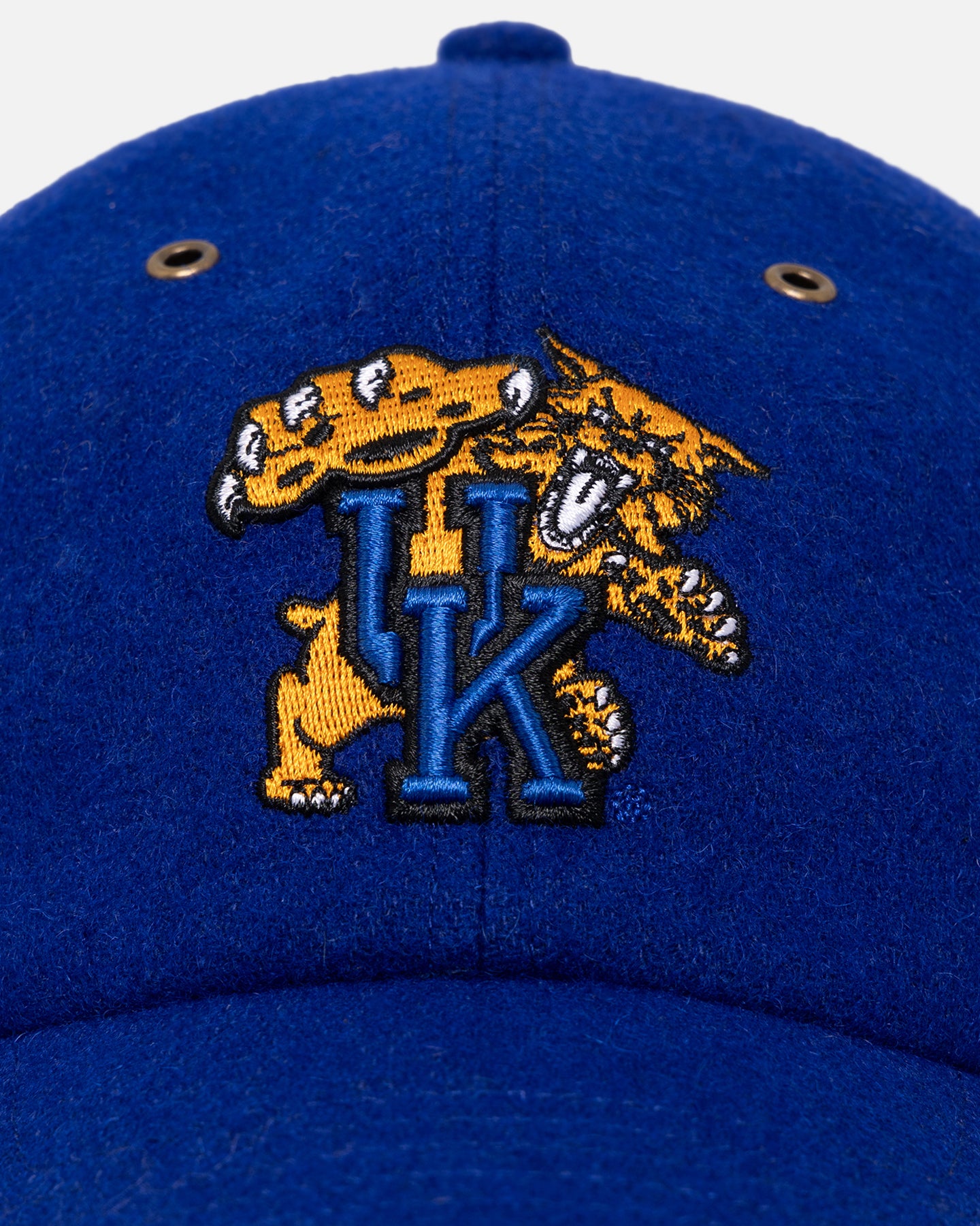 47 Brand Kentucky Wildcats Wooly 47 Clean Up Strapback Royal Adjustable Hat - Official NCAA Wildcats Fan Gear for Basketball Games & Outdoor Activities