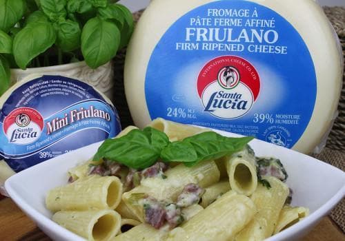 Premium Friulano Cheese - Authentic Italian Semi-Soft Cheese, 350g (12.3 oz) - Perfect for Sandwiches, Charcuterie Boards & Wine Pairings