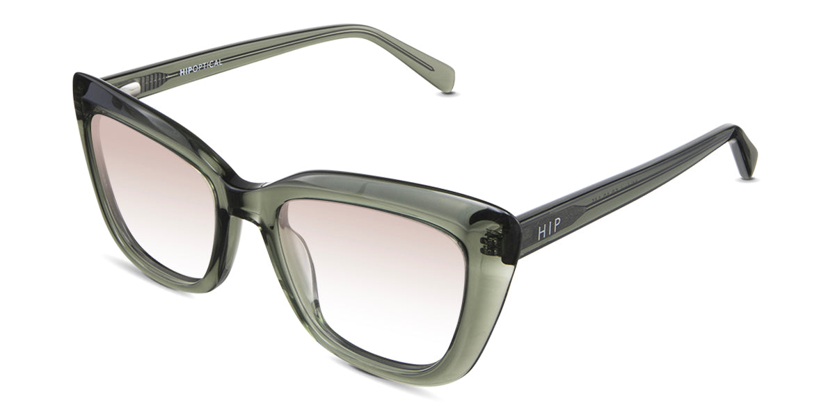 LESA Women's Prescription Tinted Glasses - Stylish & UV Protection for Reading, Driving & Outdoor Activities