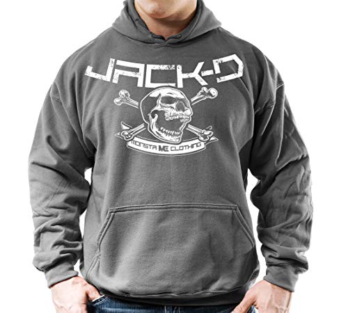 Grey Hoodie W/ Wt Art