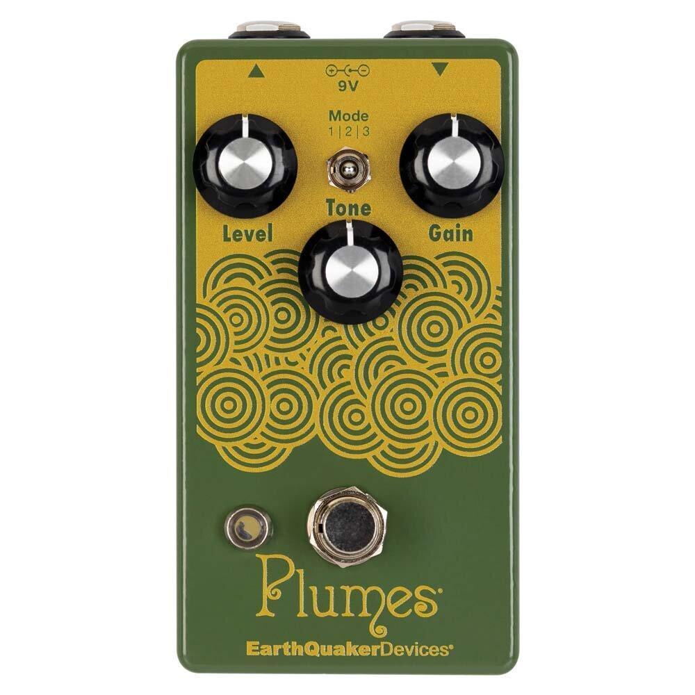 Earthquaker Devices Plumes Small Signal Shredder - Overdrive Guitar Effects Pedal for Electric Guitarists | Perfect for Studio Recording & Live Performances