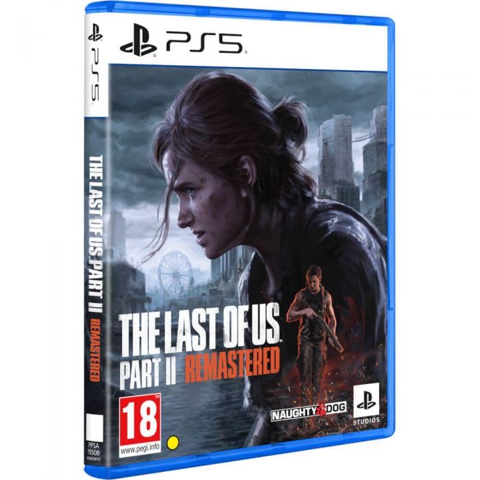 The Last of Us Part II Remastered - PS5 Game | Action-Adventure Survival Horror | Post-Apocalyptic Storyline | Perfect for Fans of Intense Narrative & Stunning Graphics