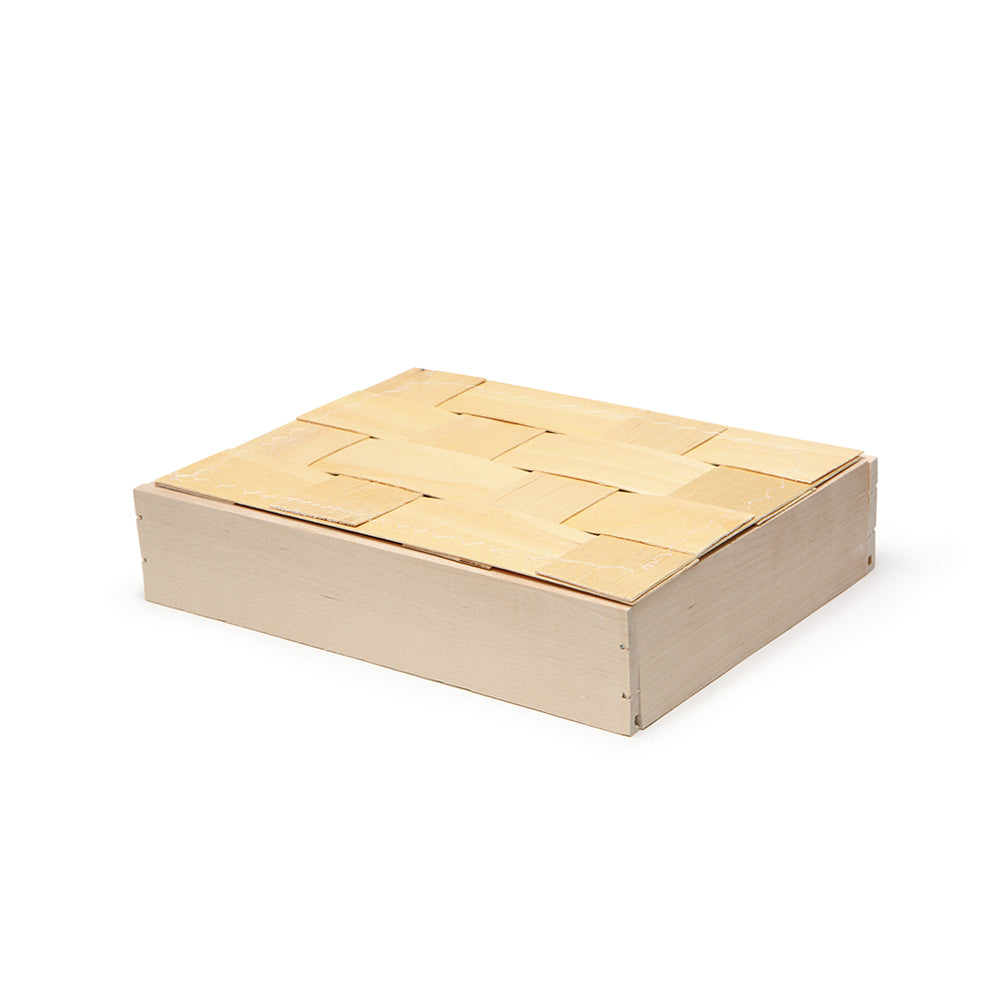 CHEVERNY Medium Wooden Gift Crate Case - 22ct Wooden Box (9.5