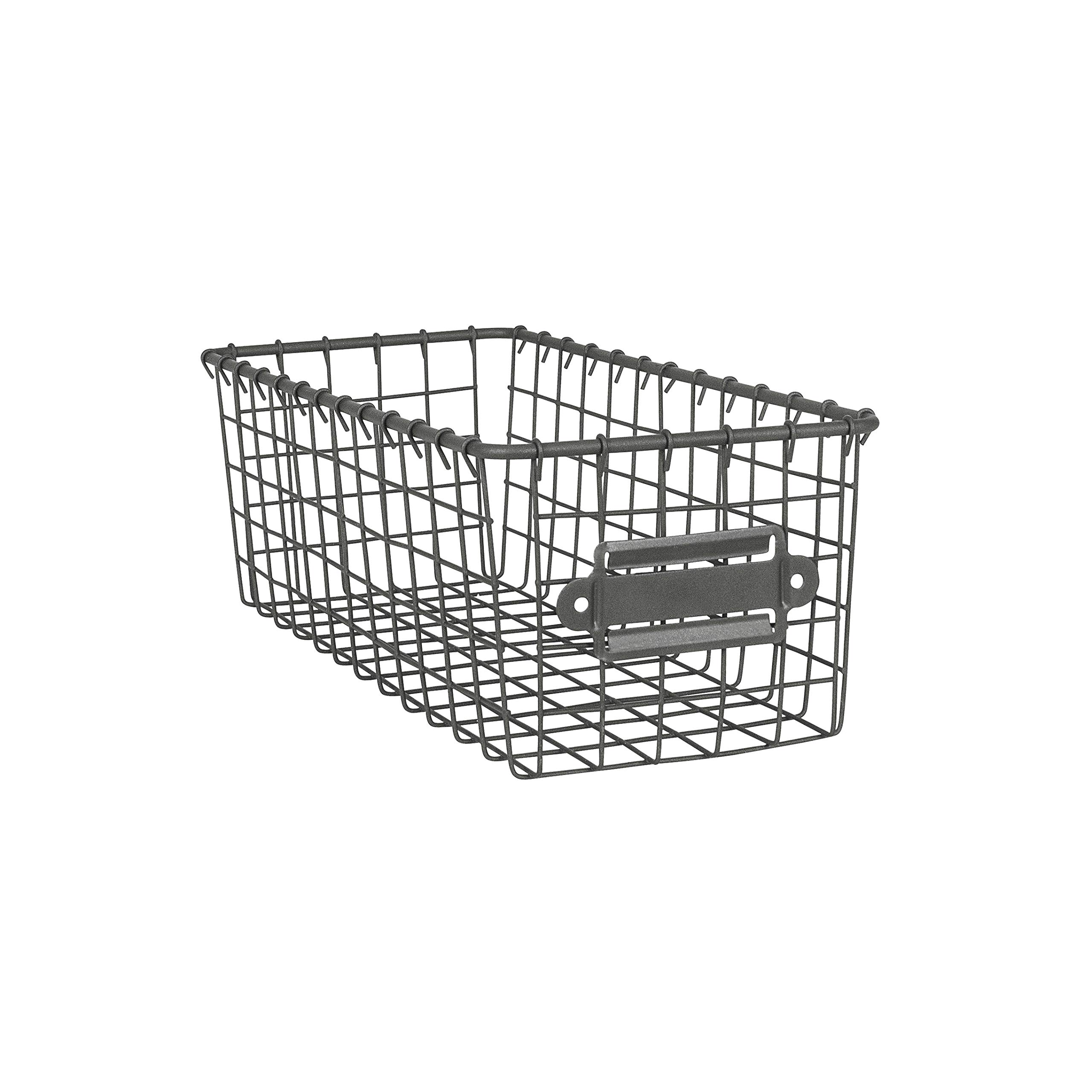 Vintage Steel Wire Basket Organizer - 5.5