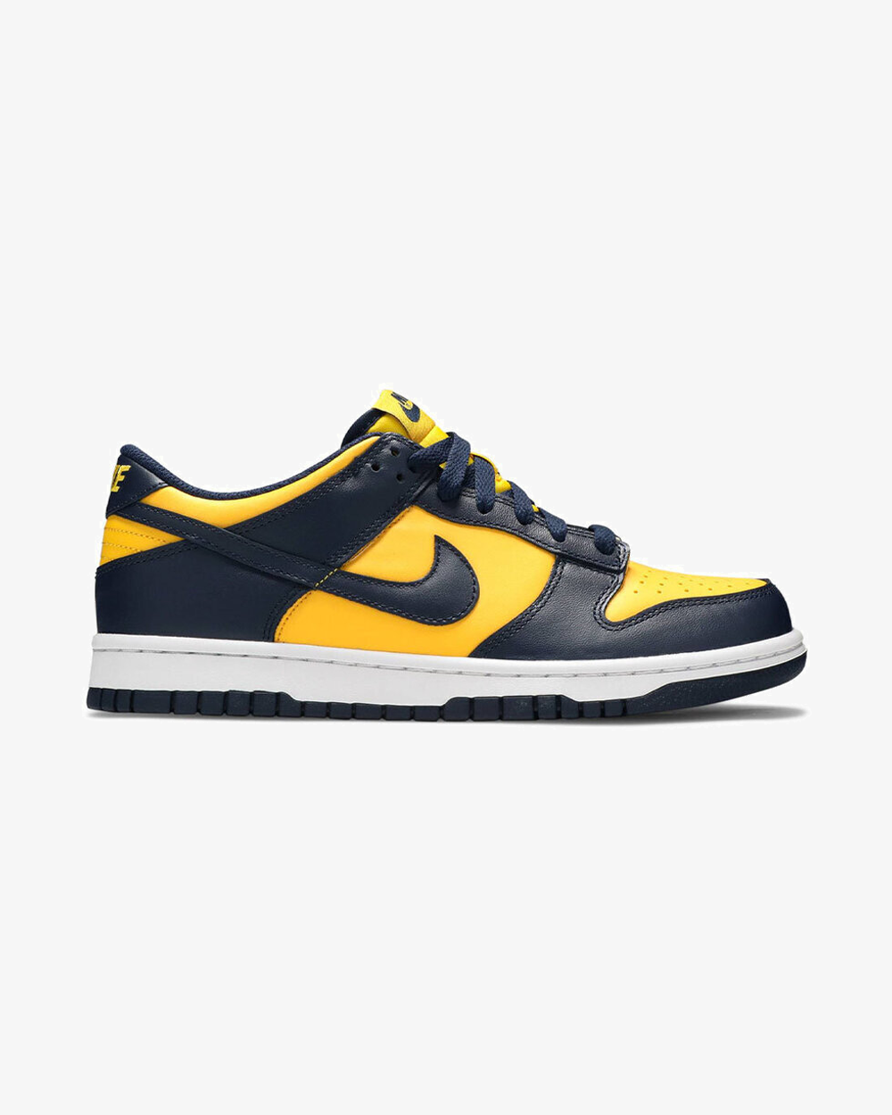 Nike Dunk Low Michigan Preschool Sneakers - Kids' Basketball Shoes for Boys & Girls - Perfect for School, Play & Casual Wear