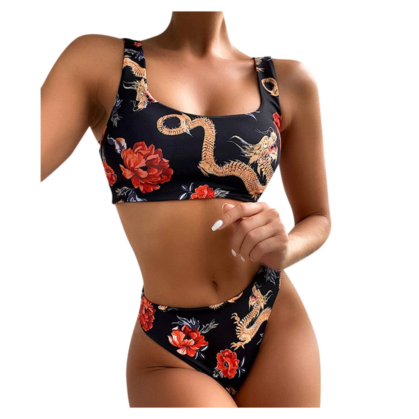 High Waisted Bikini Swimsuits for Women - Supportive Bathing Suits for Big Bust & Plus Size | Beach, Pool & Vacation Wear