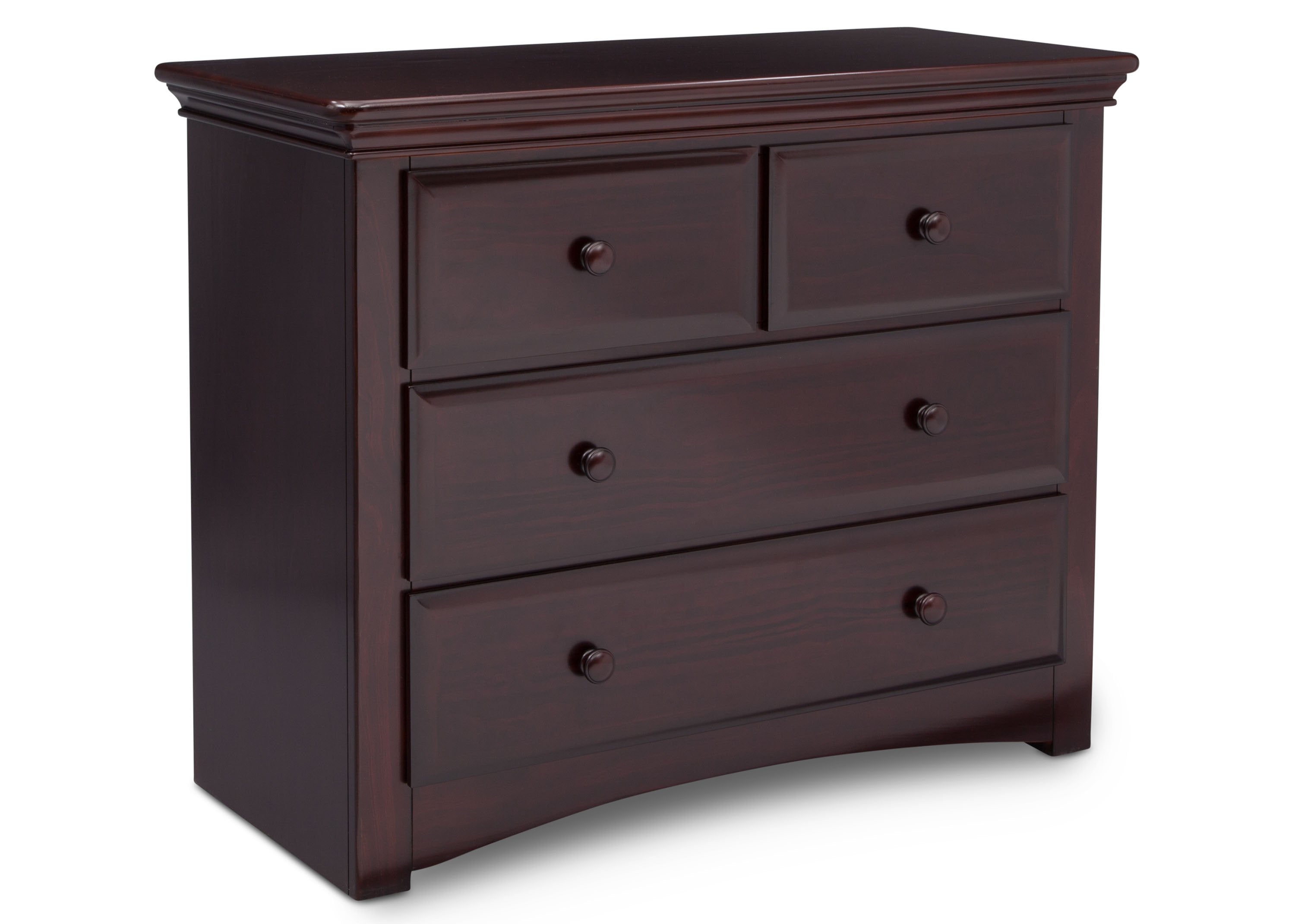 Park Ridge 4-Drawer Dresser - Solid Wood Bedroom Chest of Drawers for Clothes Storage | Perfect for Master Bedroom, Guest Room & Dorm Organization