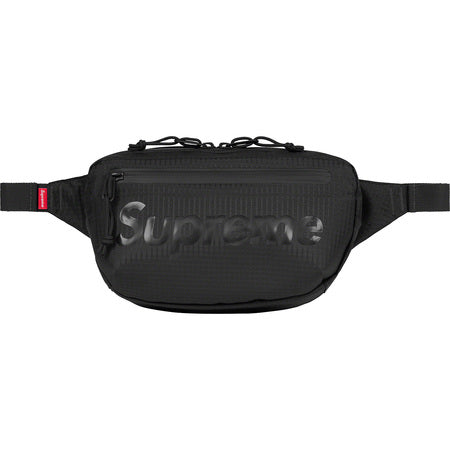 Supreme 50th Anniversary Waist Bag - Black Crossbody Fanny Pack for Men & Women - Perfect for Travel, Hiking, and Outdoor Activities