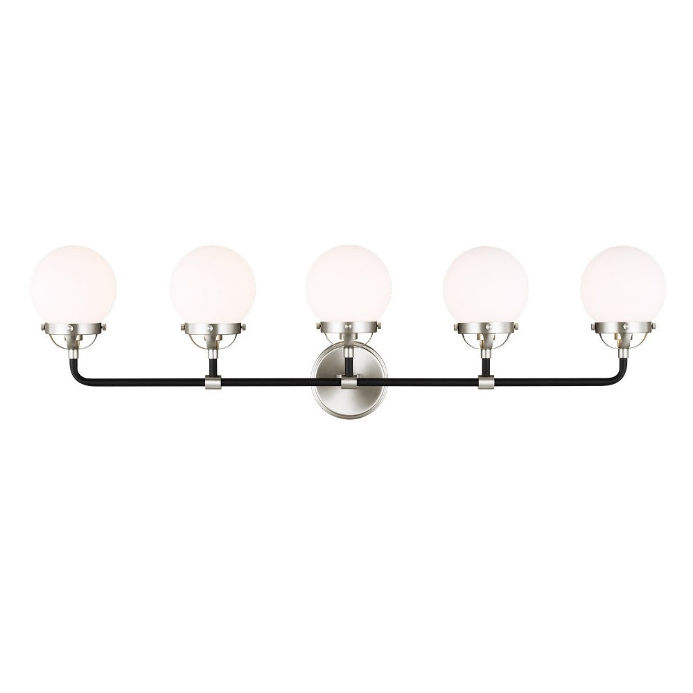 Basie Sconce Wall Light - Modern LED Wall Sconce for Bedroom, Living Room & Hallway - Dimmable Plug-in Wall Lamp with Adjustable Arms