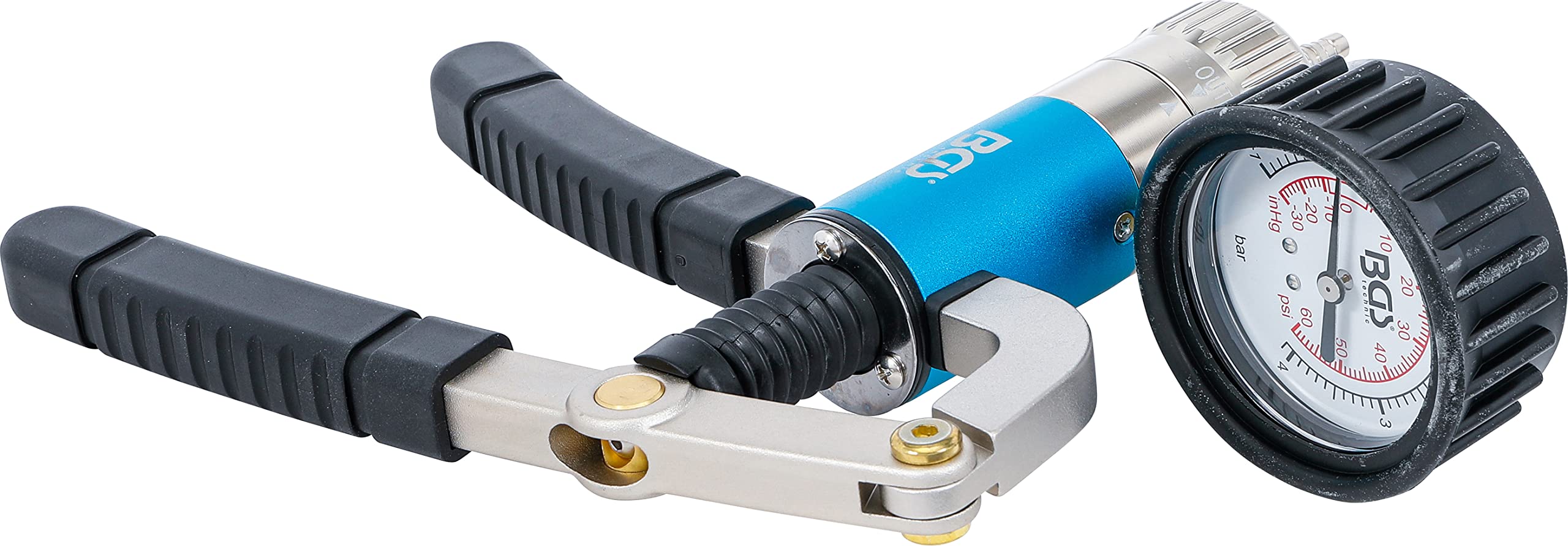 BGS 8067-1 Vacuum Pressure Pump - Compatible with BGS 8067 | Professional Automotive Brake Bleeding & HVAC System Maintenance Tool