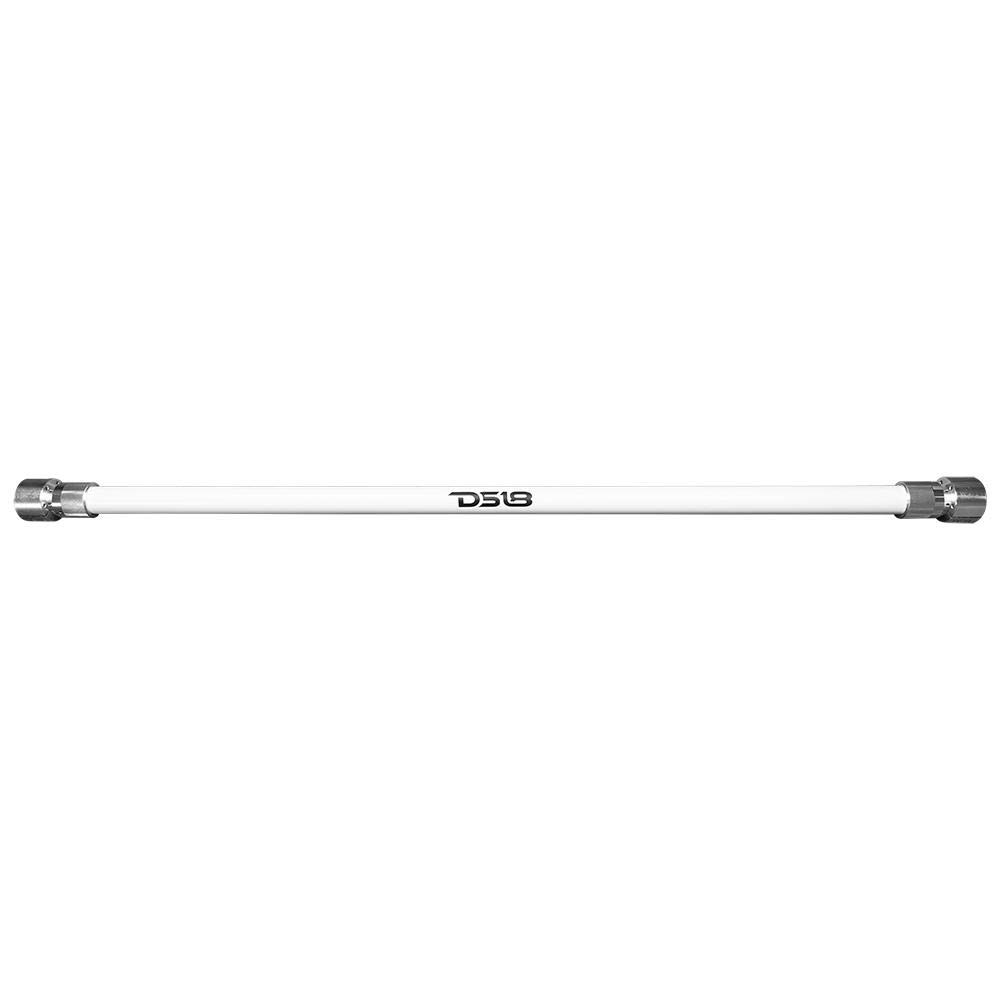 DS18 PU-Tube Pick Up Truck Bed Mounting Tube - Heavy Duty White Truck Accessories for Mounting Towers & Pods | Perfect for Off-Roading, Camping & Work Trucks