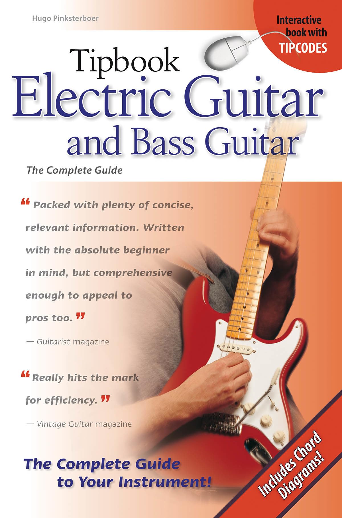 Tipbook Electric Guitar & Bass Guitar: The Complete Guide - Perfect for Beginners & Professionals | Learn, Play & Master Your Skills at Home or On Stage