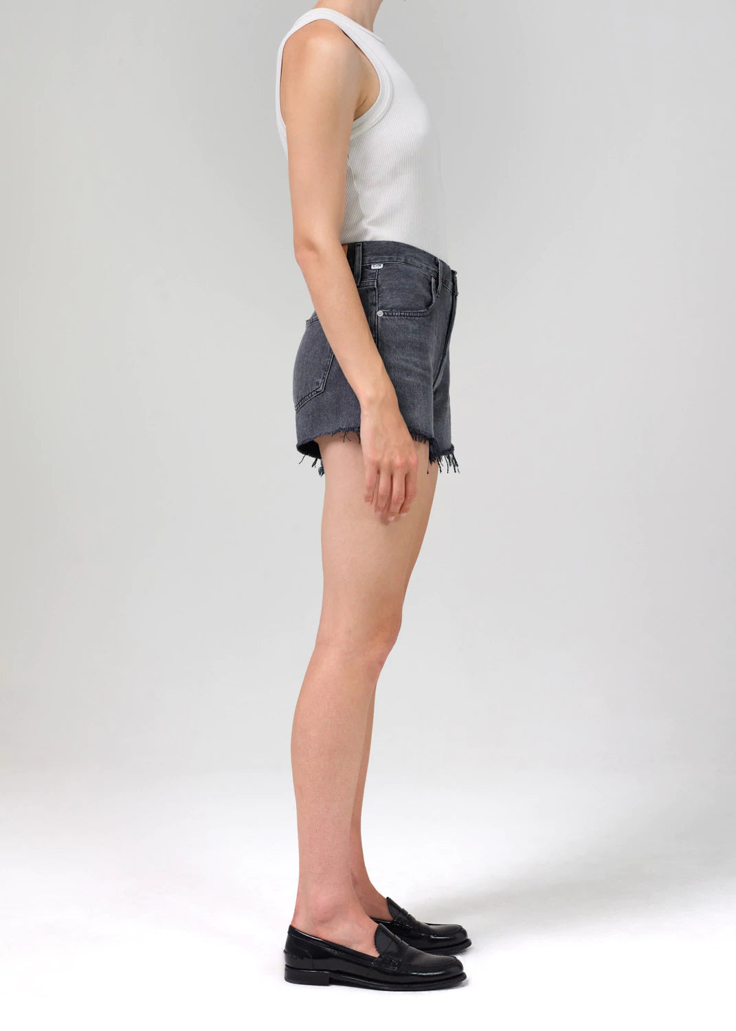Annabelle Women's High Waisted Denim Shorts - Stretch Comfort Fit for Summer & Casual Wear | Perfect for Beach, Travel, and Everyday Outfits