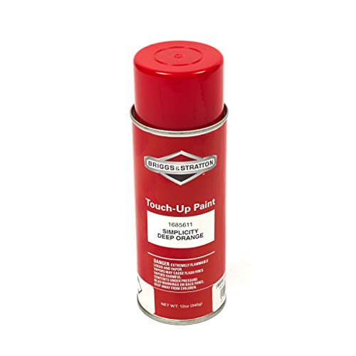 Murray 1685611SM Deep Orange Spray Paint for Lawn & Garden Equipment - OEM Part for Outdoor Use